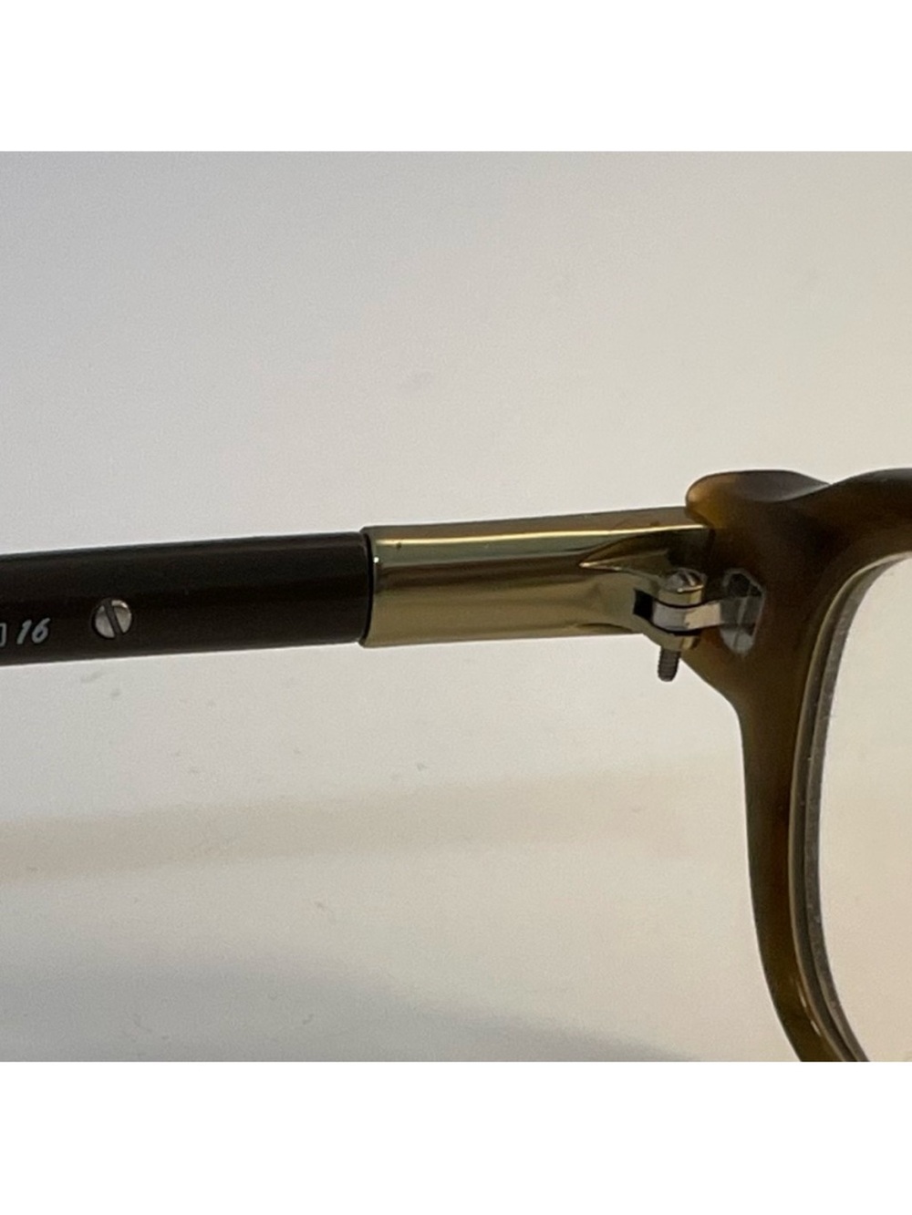 Chloe Vintage Classic Brown Rectangular Glasses - Picture 10 of 15